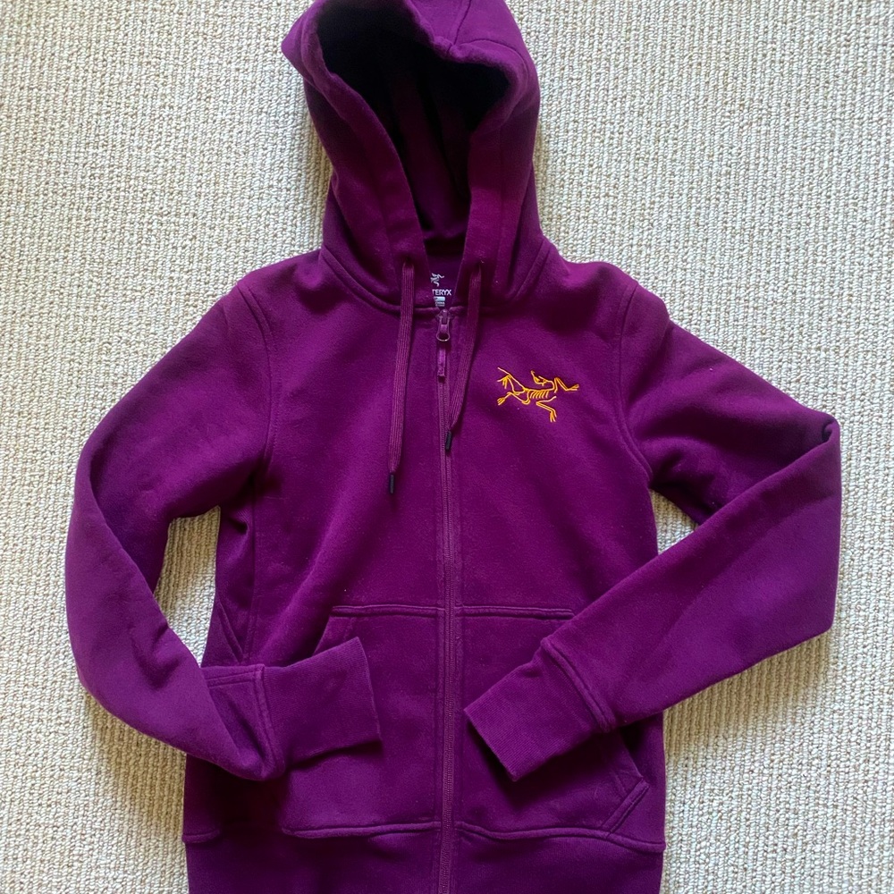 Arc’teryx zip up hoodie